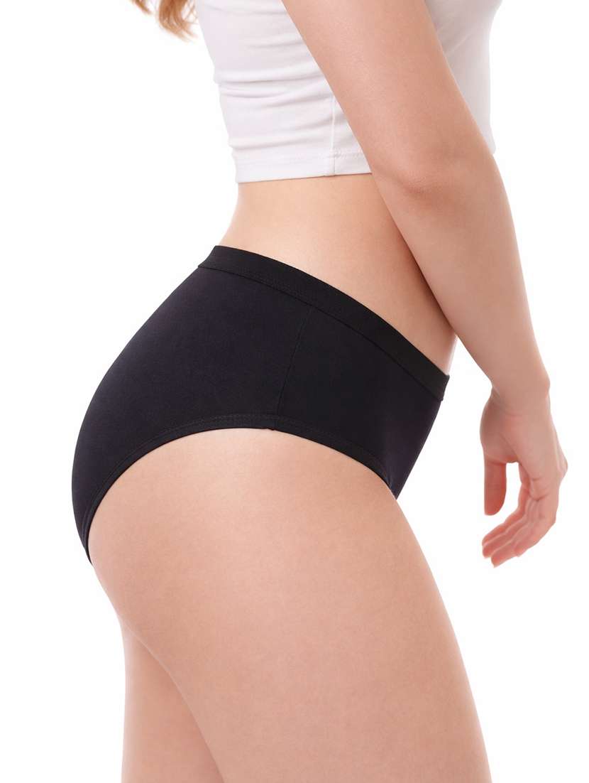 women multi pack of 3 cotton hipster panty - 22495339 -  Standard Image - 4