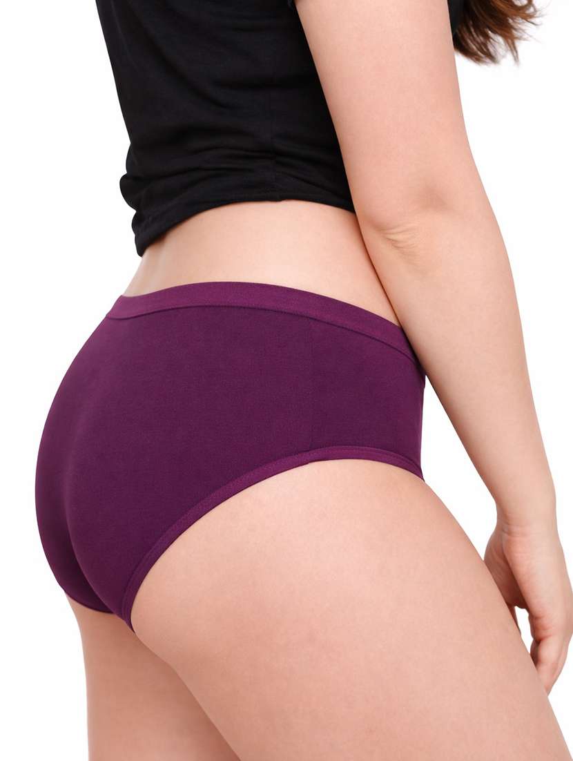 women multi pack of 3 cotton hipster panty - 22495340 -  Standard Image - 4