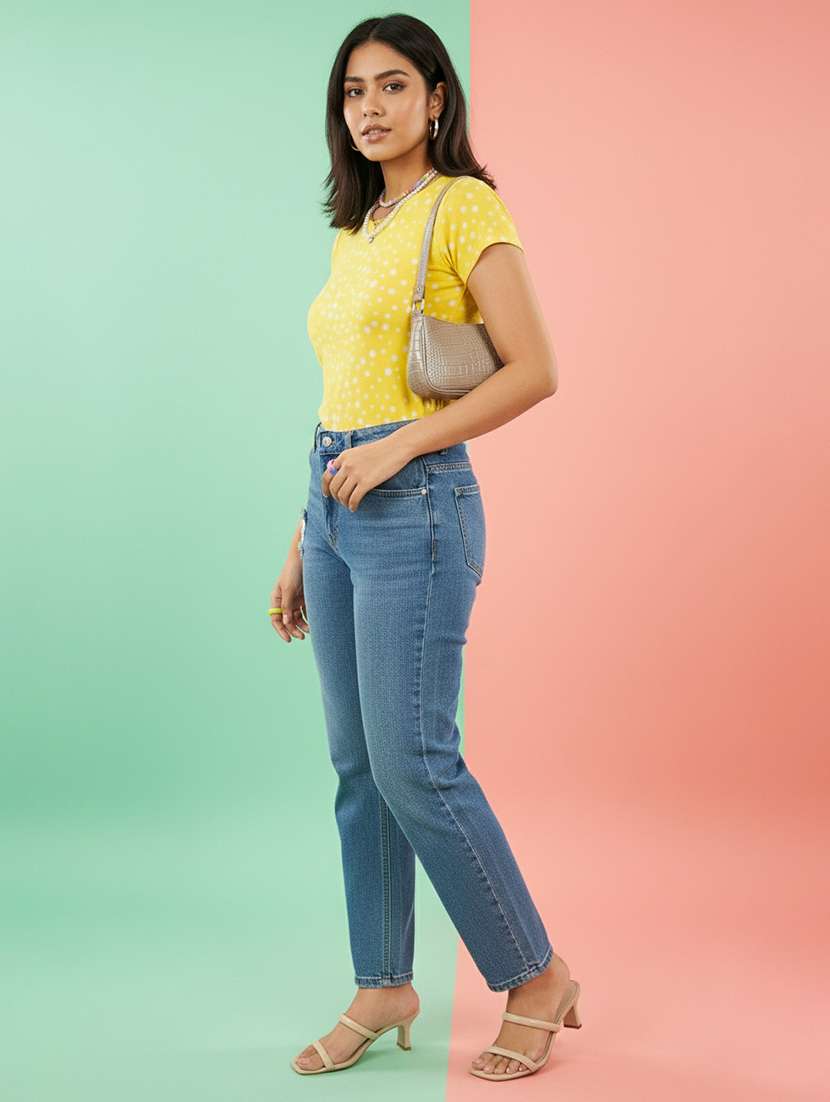 girls polka dot short sleeve round neck t-shirt - 22495873 -  Standard Image - 4