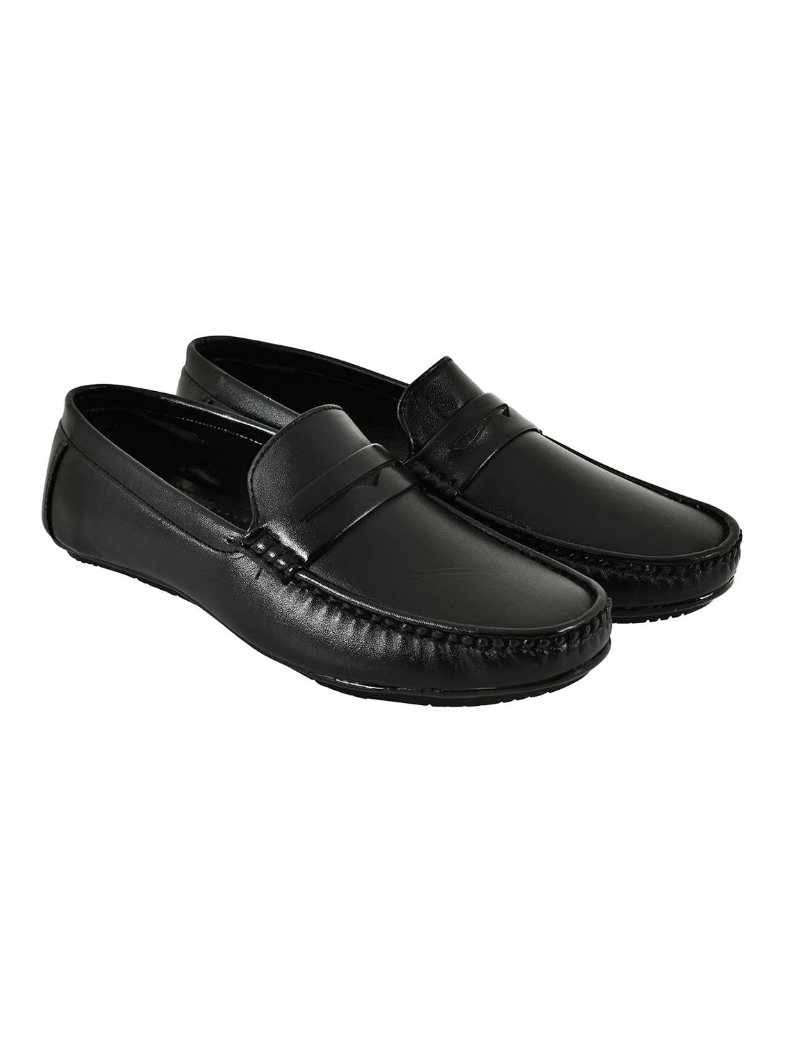 men black slip on loafer - 22495883 -  Standard Image - 1