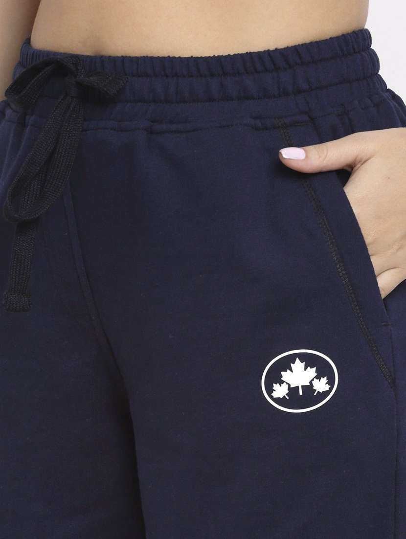 women solid mid rise jogger pant - 22496703 -  Standard Image - 1