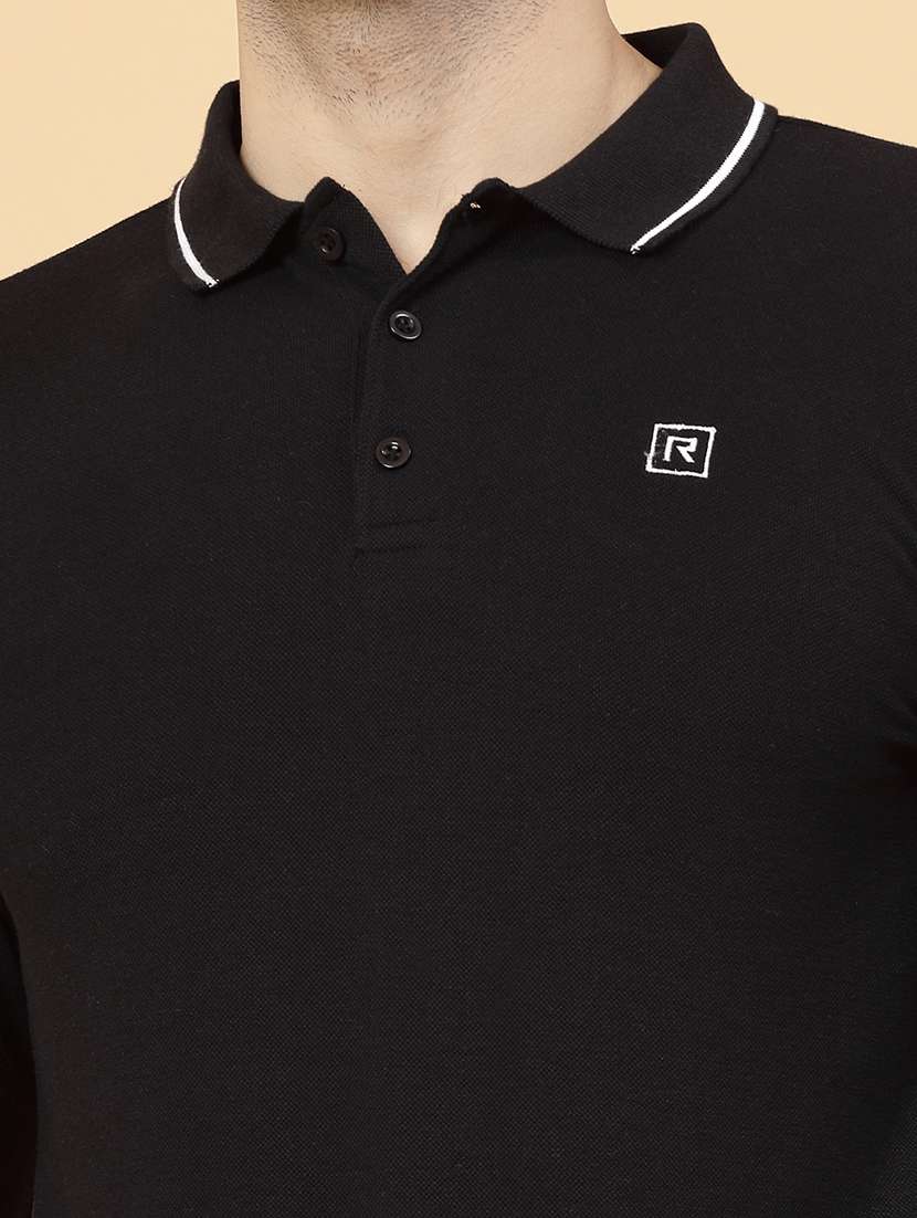 men solid long sleeve regular fit t-shirt - 22497387 -  Standard Image - 1