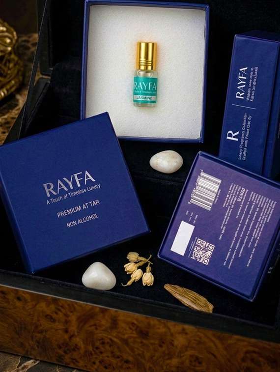 jasmine attar perfume oil | long lasting floral fragrance | alcohol free unisex attar | premium concentrated scent - 22497588 -  Standard Image - 4