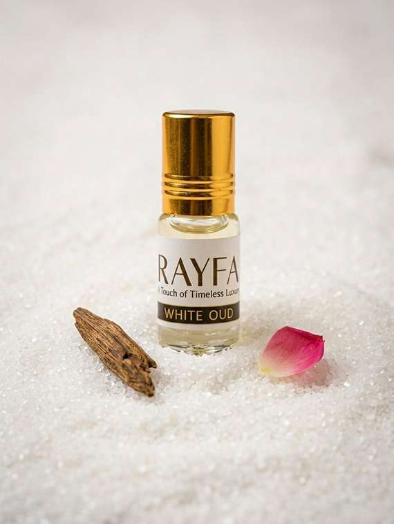 white oudh attar perfume oil | long lasting woody fragrance | alcohol free unisex attar | premium concentrated scent - 22497591 -  Standard Image - 1