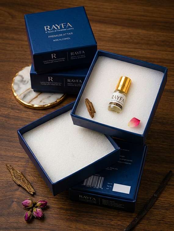 white oudh attar perfume oil | long lasting woody fragrance | alcohol free unisex attar | premium concentrated scent - 22497591 -  Standard Image - 4