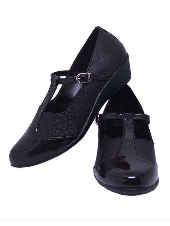 women solid slip on formal shoe - 22497604 -  Standard Image - 1