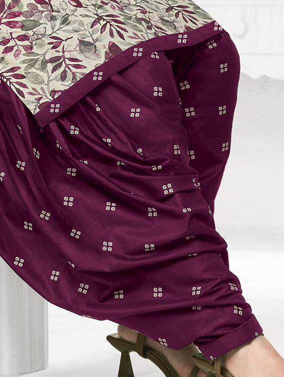 women printed unstitched suit set - 22497970 -  Standard Image - 4