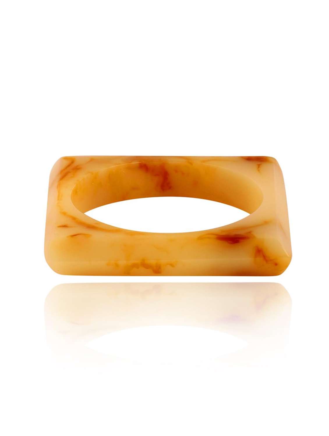 resin bangle for women smooth glossy finish - 22498112 -  Standard Image - 1