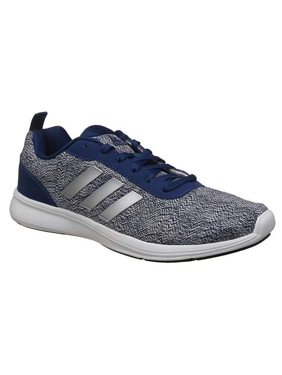 men blue lace up sport shoe