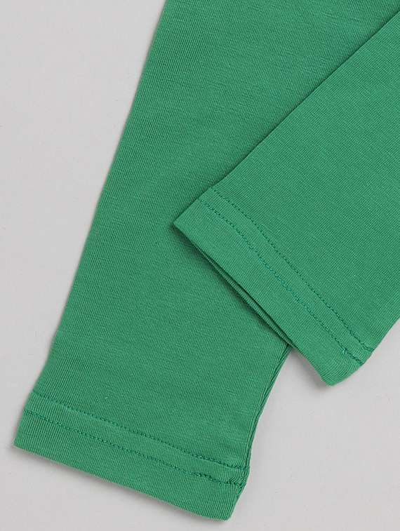girls pack of 2 solid mid rise leggings - 22498324 -  Standard Image - 4
