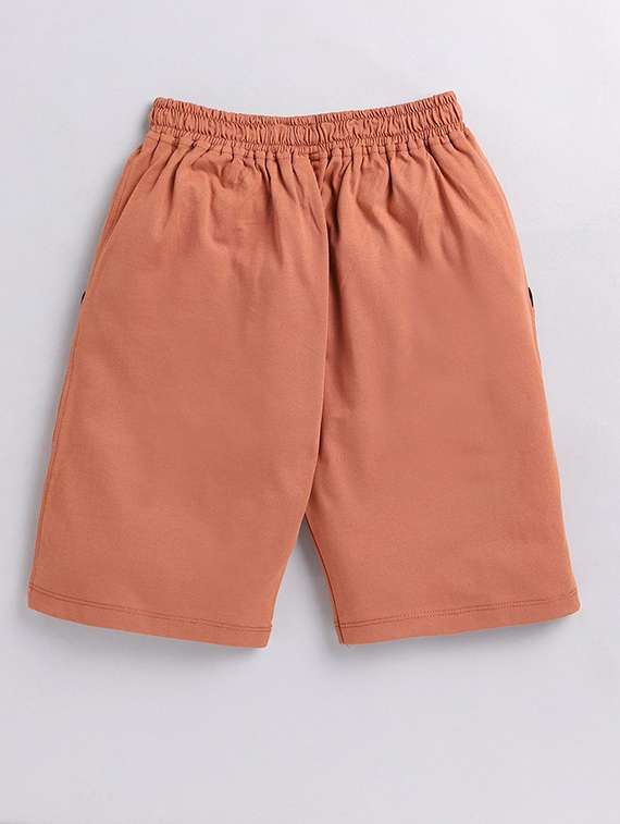boys printed mid rise regular shorts - 22498426 -  Standard Image - 1