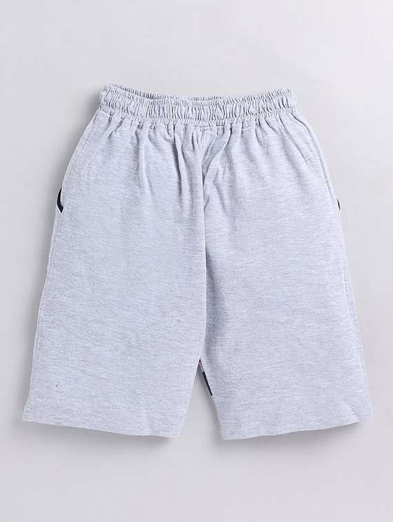 boys printed elastic waist regular fit shorts - 22498427 -  Standard Image - 1
