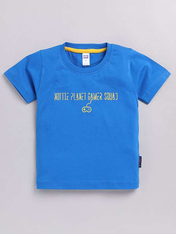 boys pack of 3 printed round neck t-shirt - 22498462 -  Standard Image - 1