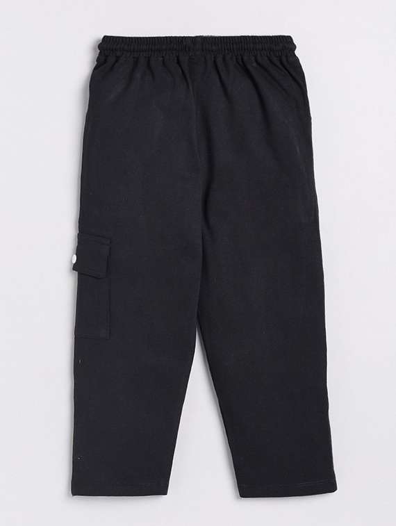 boys typographic printed active wear track pant - 22498478 -  Standard Image - 1
