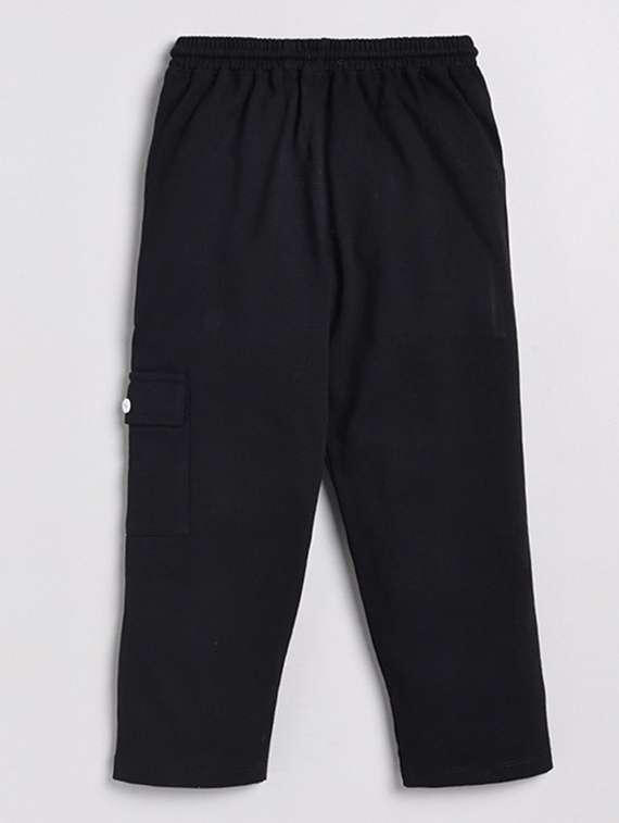 boys typographic printed active wear track pant - 22498479 -  Standard Image - 1