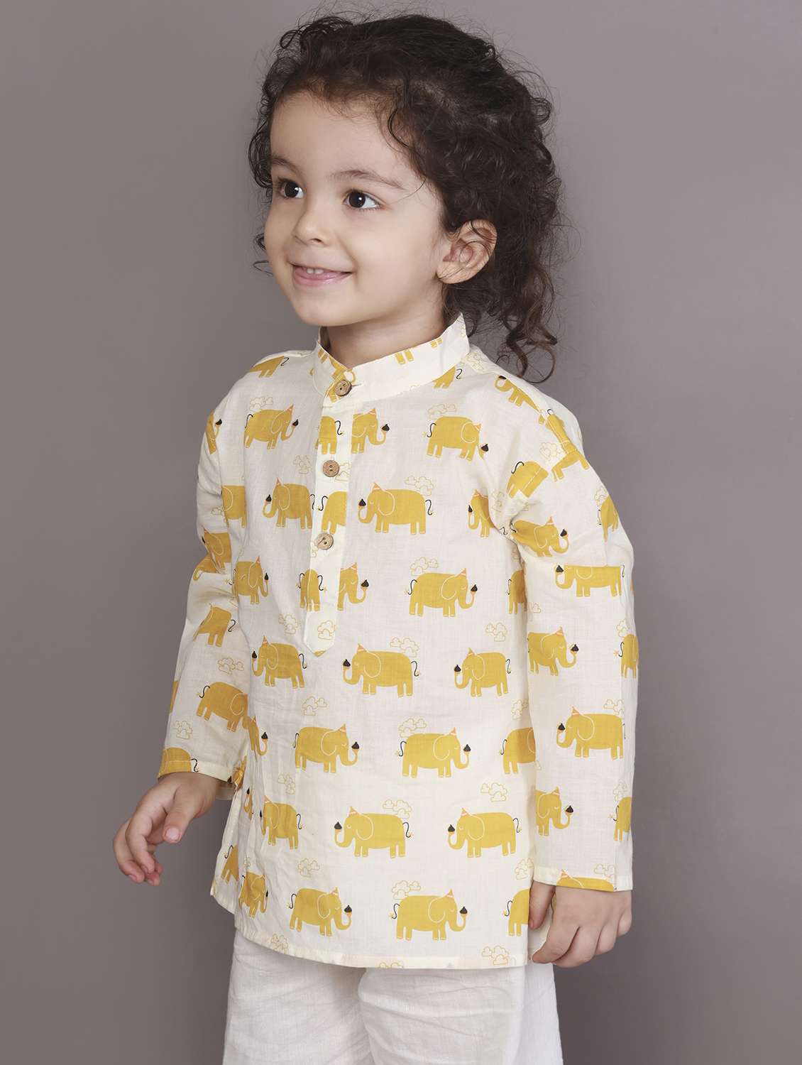 girls printed long sleeve nightwear set - 22498498 -  Standard Image - 1