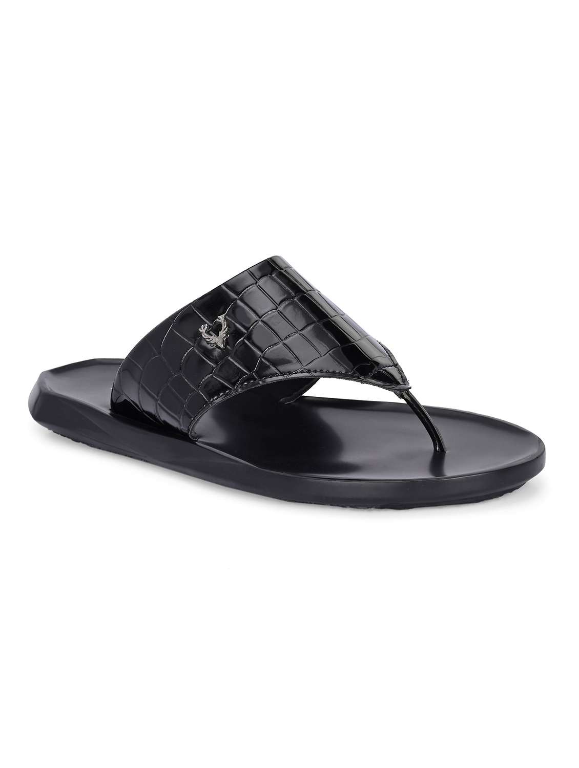 men black toe seperator sandal - 22498900 -  Standard Image - 1