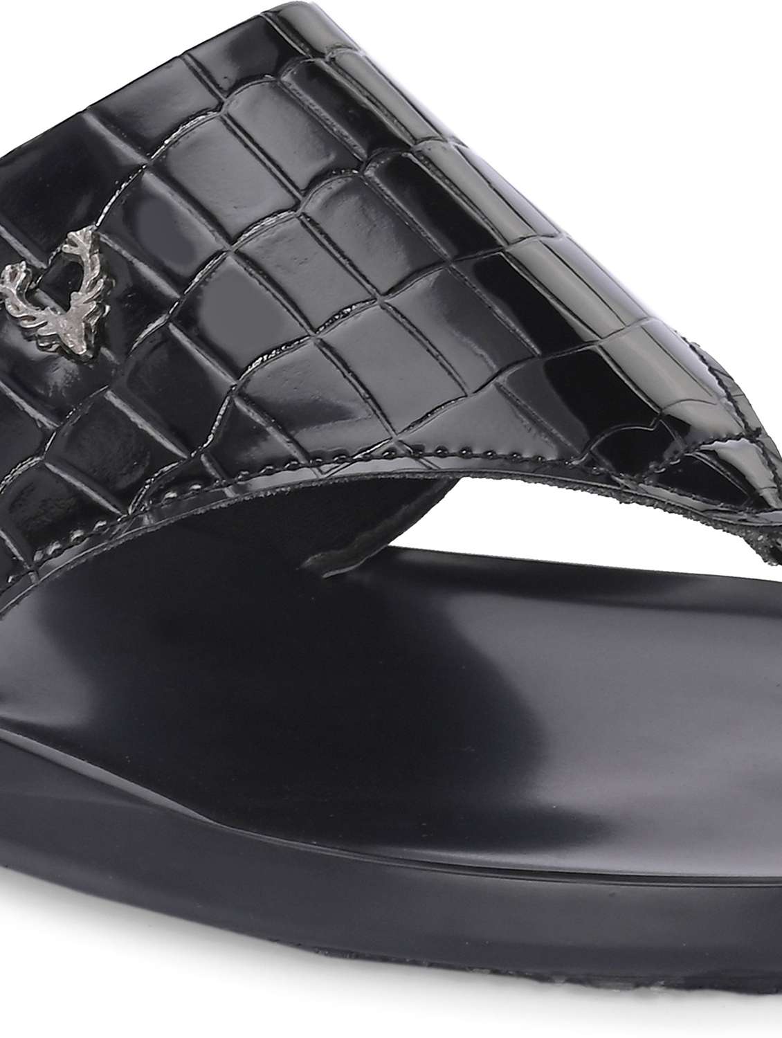 men black toe seperator sandal - 22498900 -  Standard Image - 4