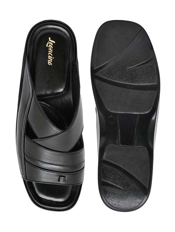 men solid slip on sandal - 22498902 -  Standard Image - 1