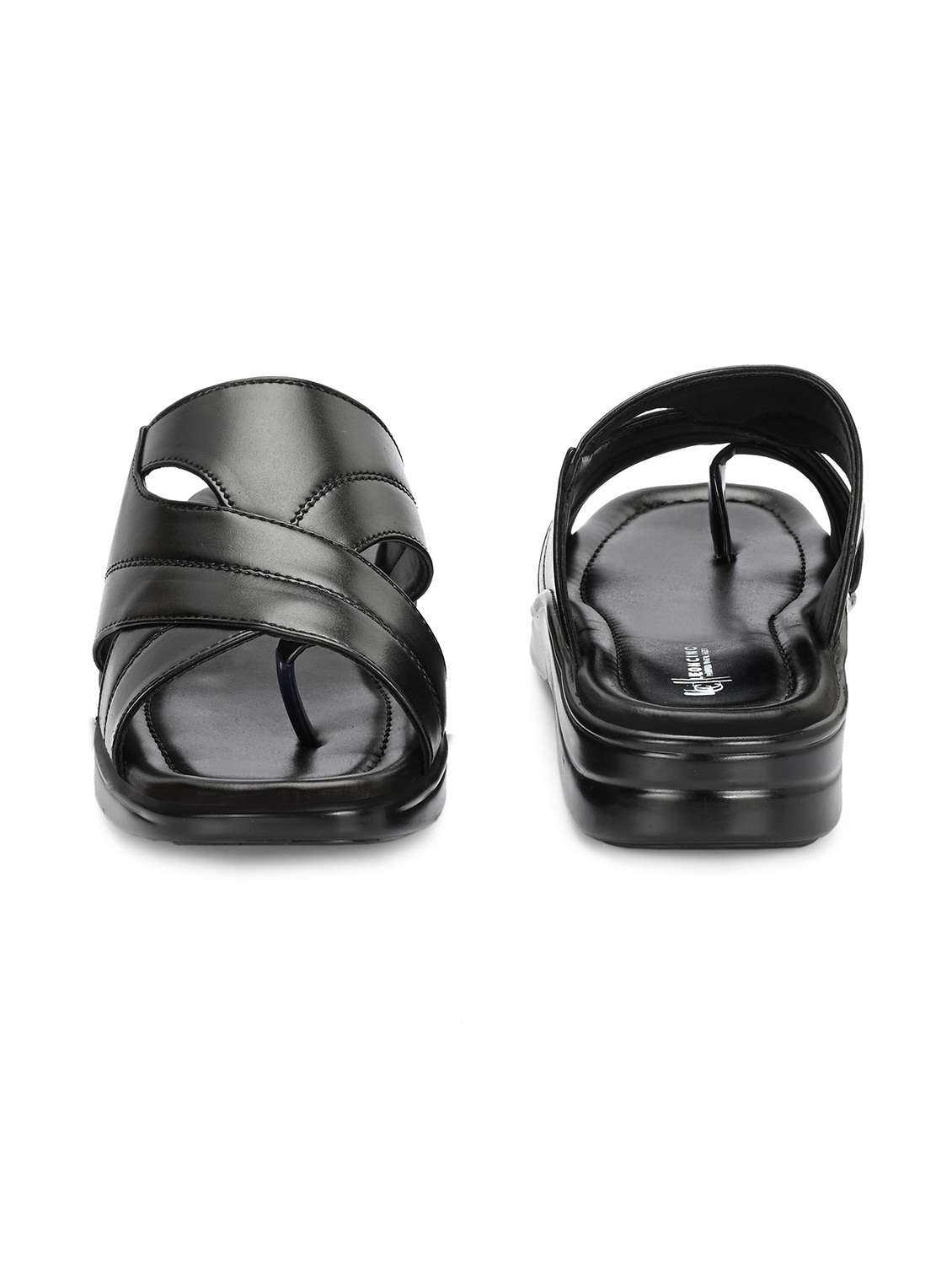 men solid slip on sandal - 22498908 -  Standard Image - 1