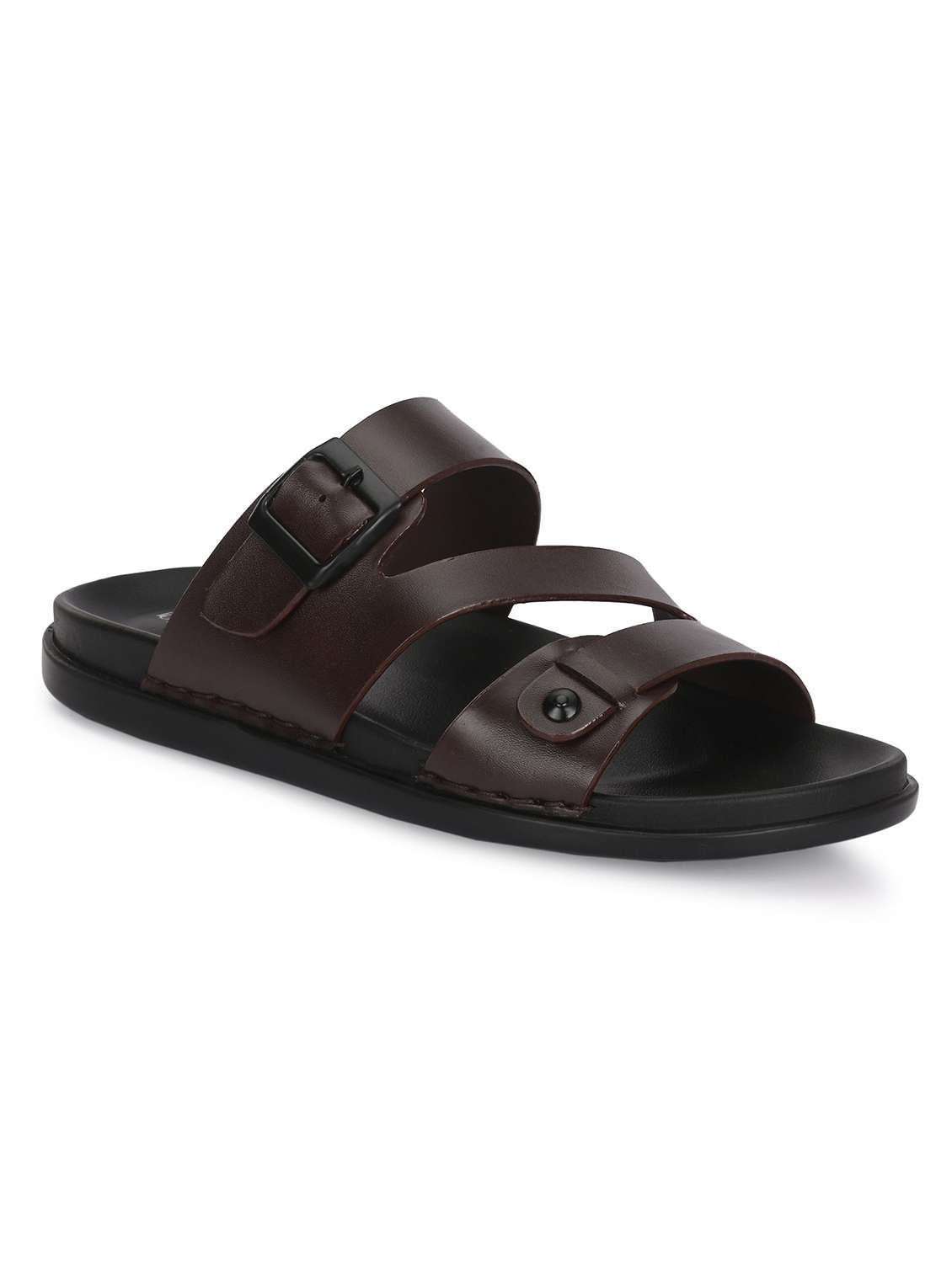 men solid slip on sandal - 22498912 -  Standard Image - 1