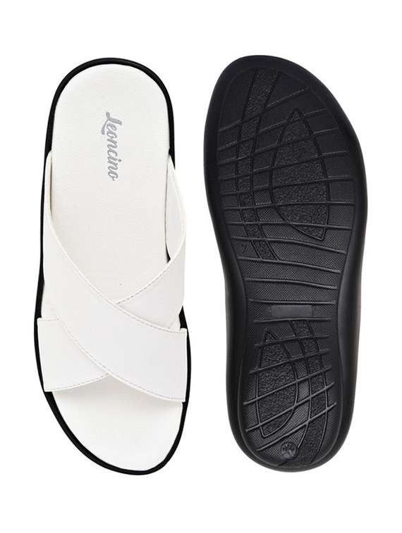 men solid slip on sandal - 22498933 -  Standard Image - 4