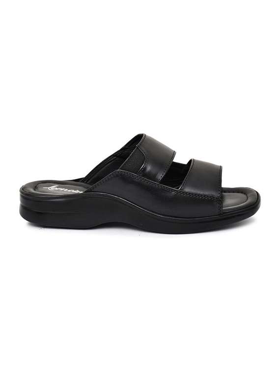 men solid slip on sandal - 22498934 -  Standard Image - 1