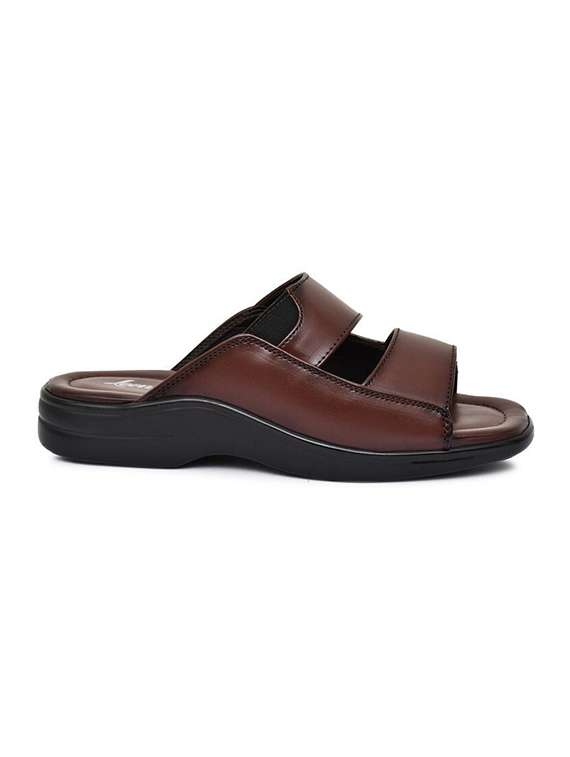 Men Solid Slip On Sandal - 22498935 -  Standard Image - 1