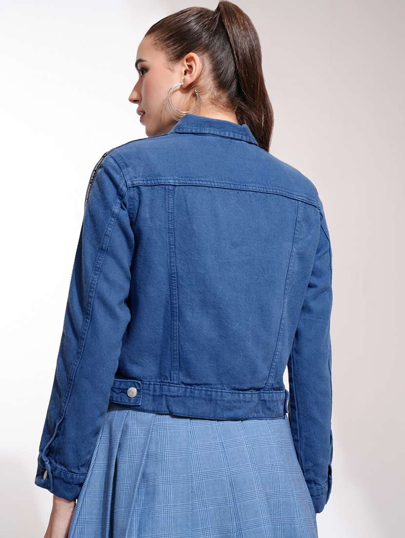 women taped long sleeves jacket - 22499327 -  Standard Image - 4