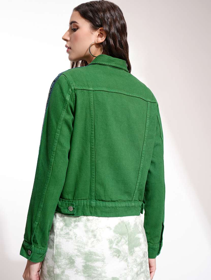 women taped long sleeves jacket - 22499329 -  Standard Image - 4