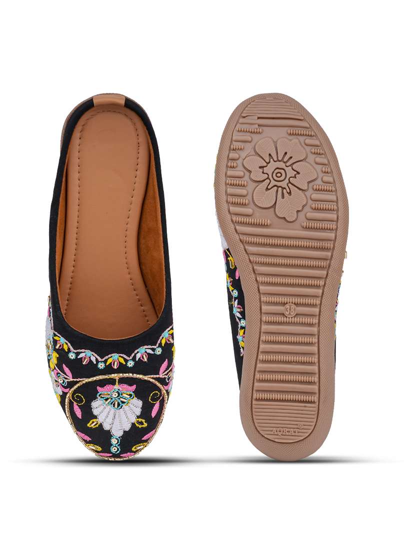 women embroidered slip on mules - 22499461 -  Standard Image - 4