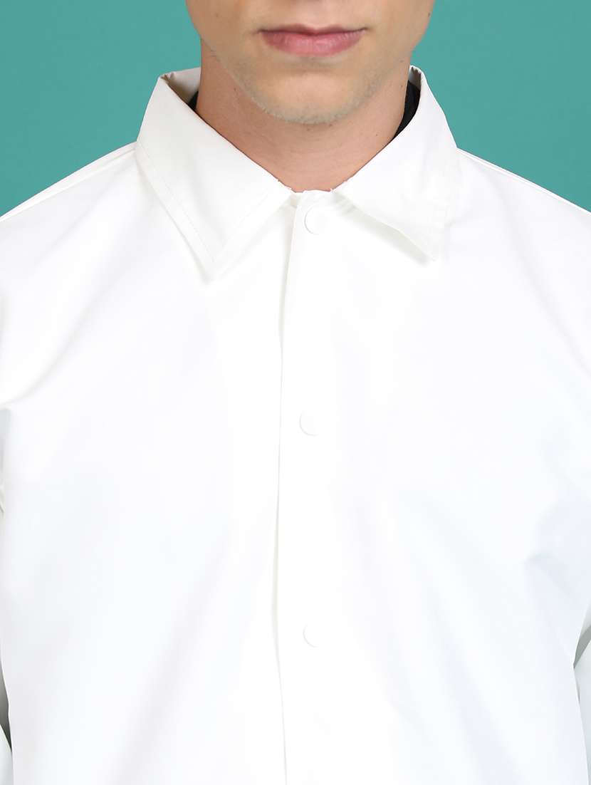 men solid long sleeve regular fit jacket - 22499624 -  Standard Image - 1