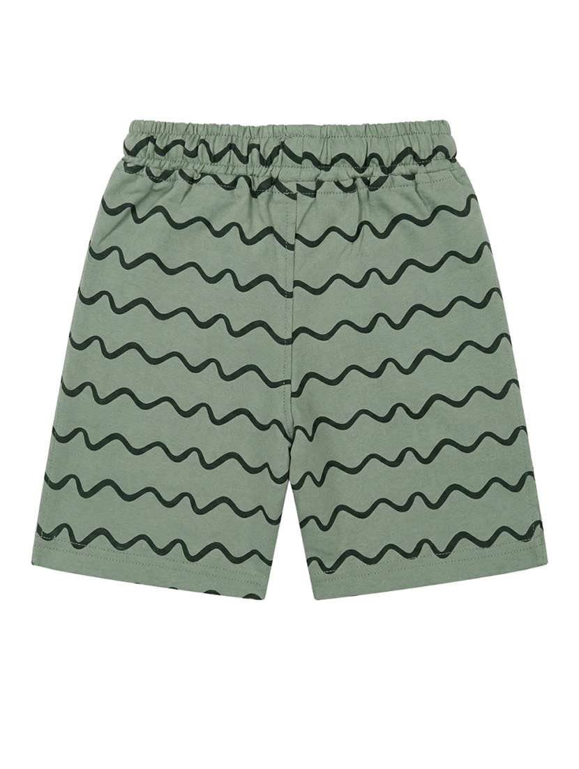 boys printed mid rise regular shorts - 22499660 -  Standard Image - 1