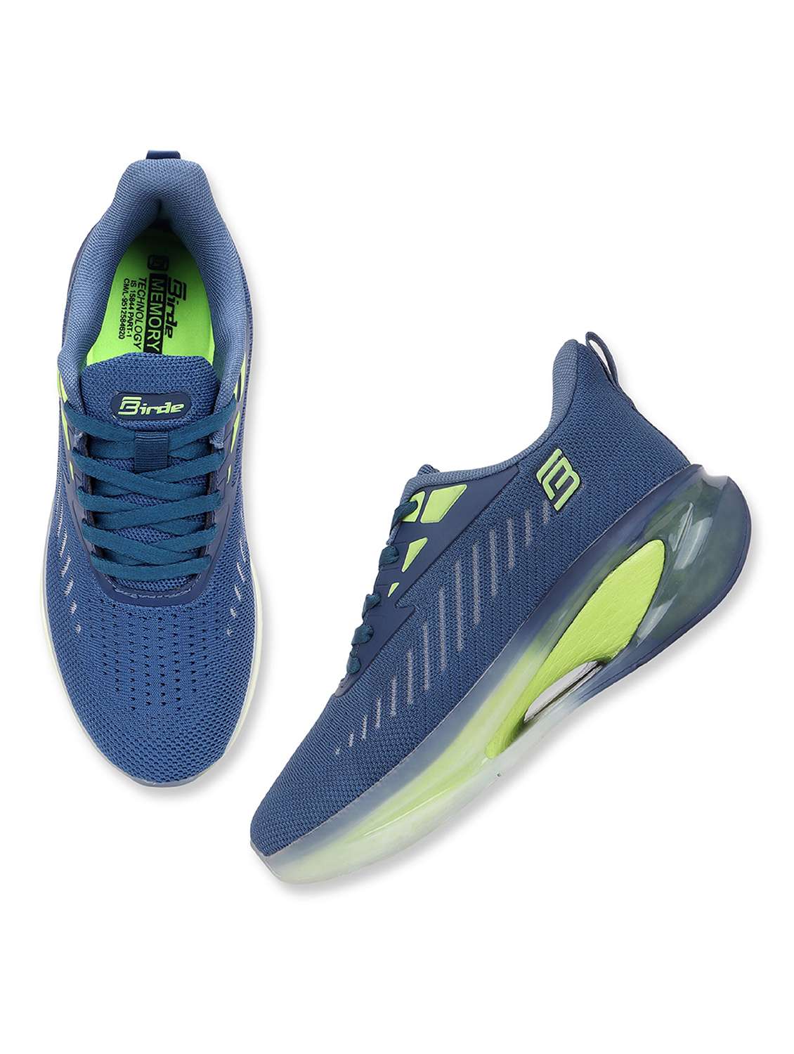 Men Blue Lace Up Sport Shoe - 22499767 -  Standard Image - 1