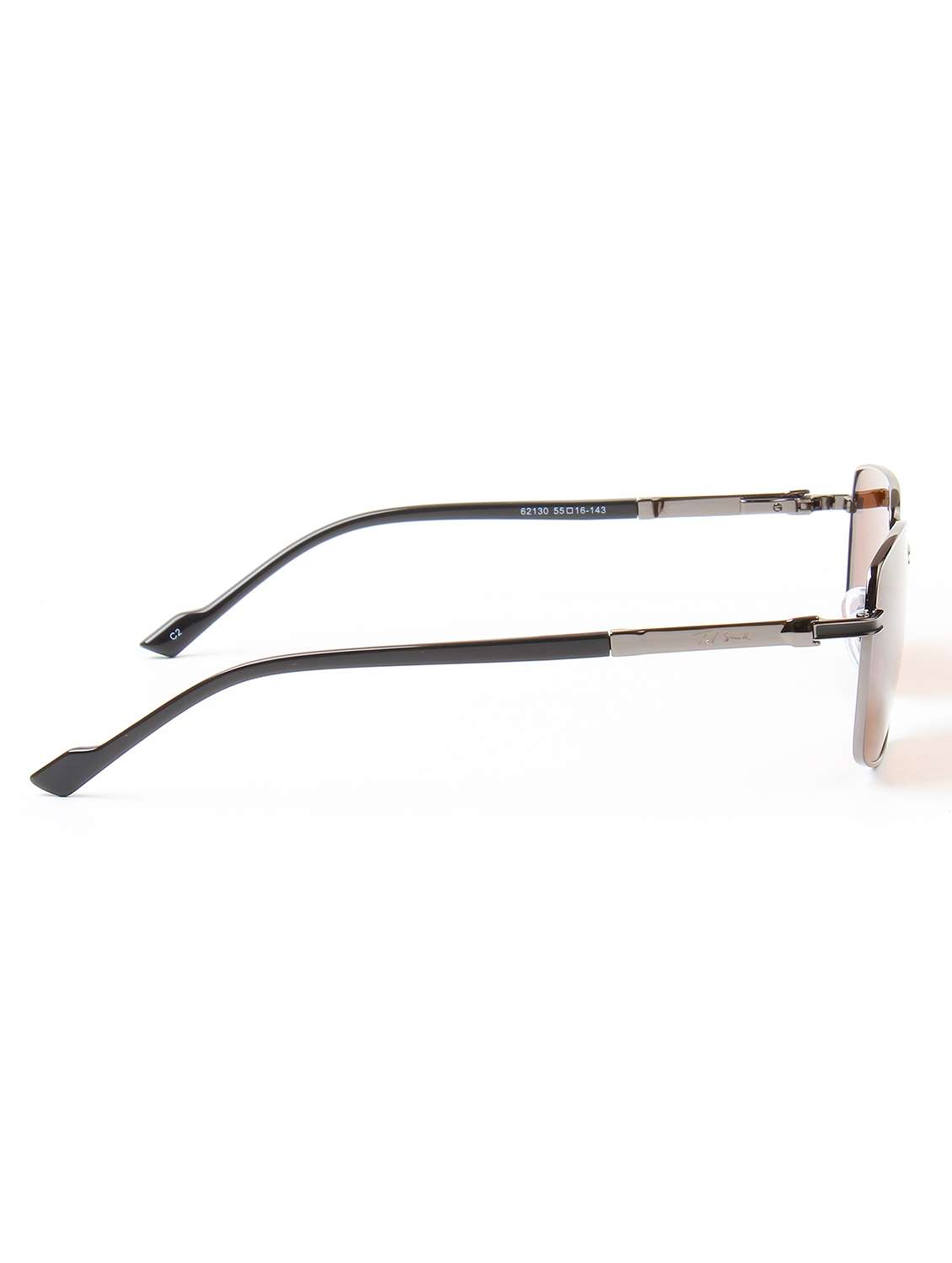 ted smith unisex aesthetic-bold gold-purple oval sunglasses with uv protected lens - 22499936 -  Standard Image - 4