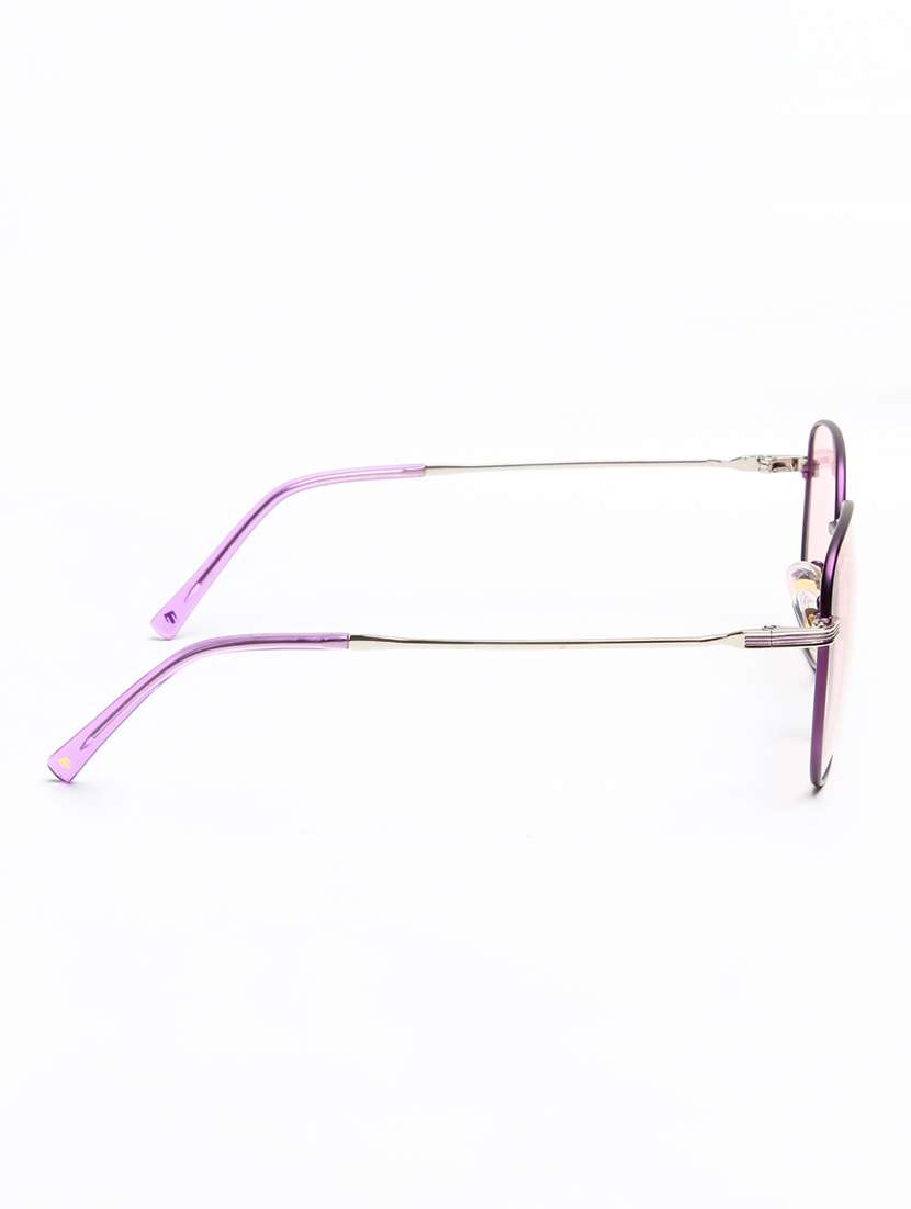 Ted Smith Unisex Pink Lens & Purple Wayfarer Sunglasses With - 22499974 -  Standard Image - 4
