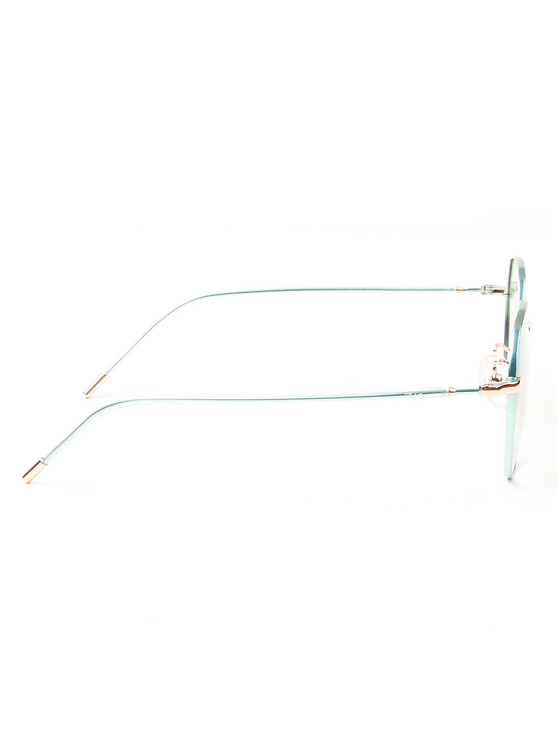 ted smith unisex round metal blue-green sunglasses with polarized lenses - 22499989 -  Standard Image - 4