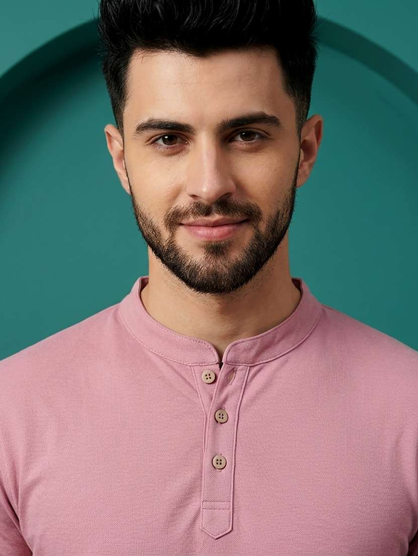 men solid short sleeve regular fit t-shirt - 22500034 -  Standard Image - 1