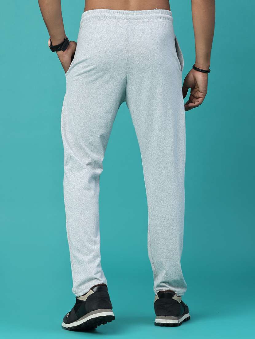 Men Melange Mid Rise Regular Fit Track Pant - 22500419 -  Standard Image - 4