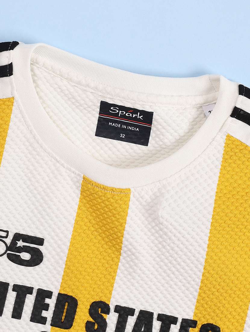 Boys Striped Short Sleeve T-shirt - 22501449 -  Standard Image - 4