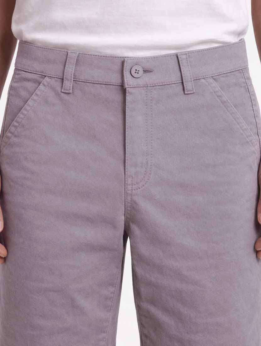 men solid mid rise slim fit trouser - 22501767 -  Standard Image - 1