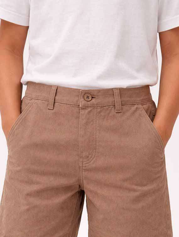 men solid mid rise slim fit trouser - 22501768 -  Standard Image - 1