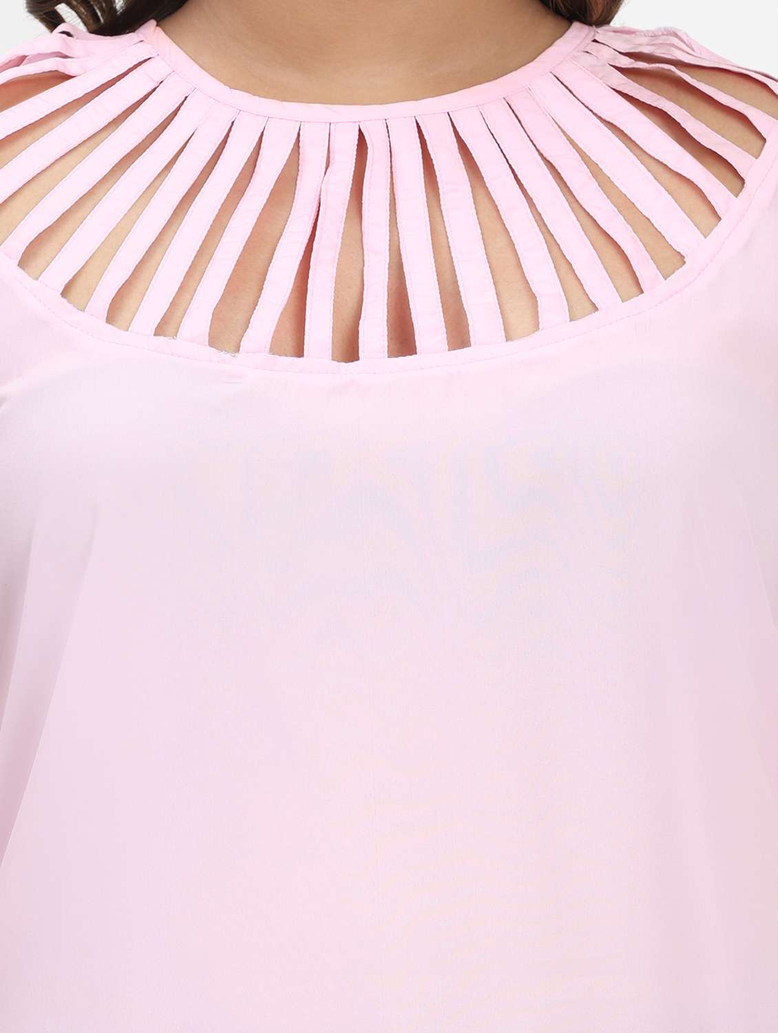 women solid sleeveless round neck top - 22502132 -  Standard Image - 1