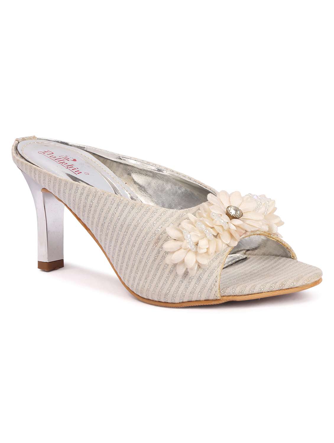 women embellished slip on sandal - 22502171 -  Standard Image - 1
