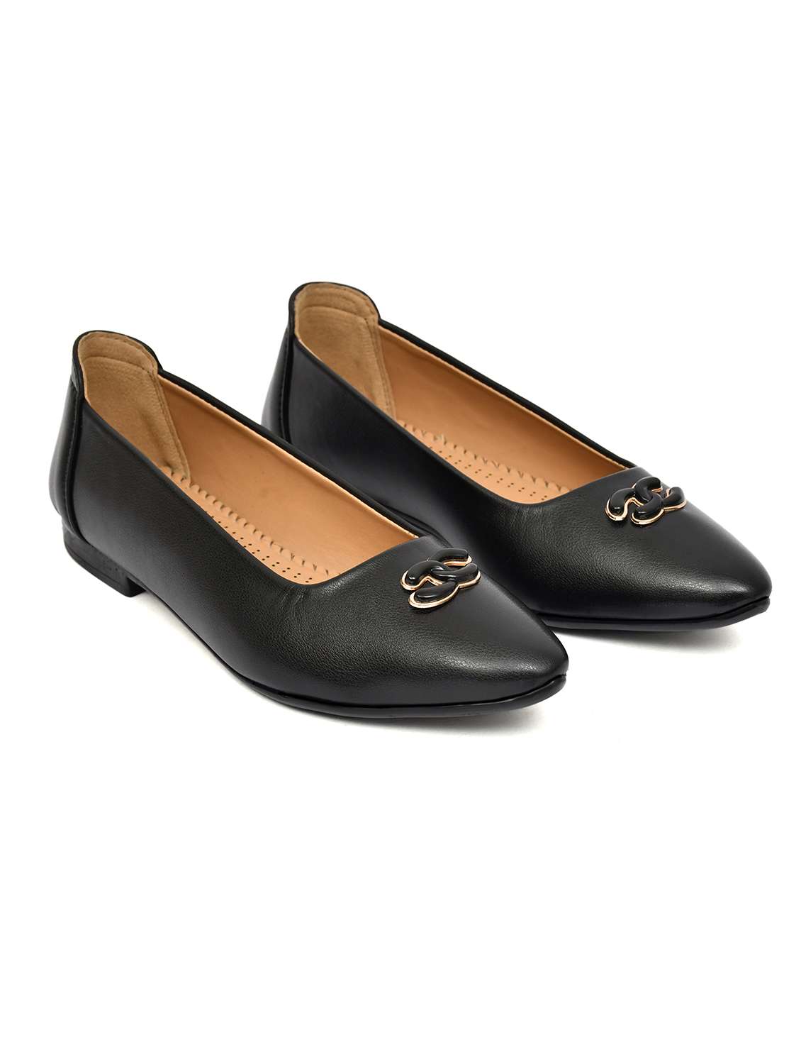 women black slip on ballerina - 22502426 -  Standard Image - 1