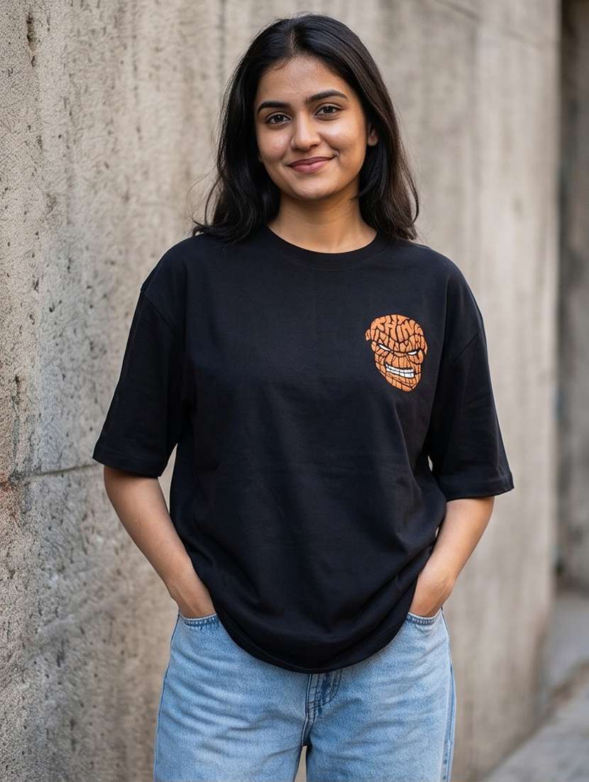 women graphic short sleeve oversized t-shirt
