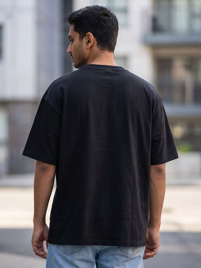 men embroidered short sleeve oversized t-shirt - 22502568 -  Standard Image - 1