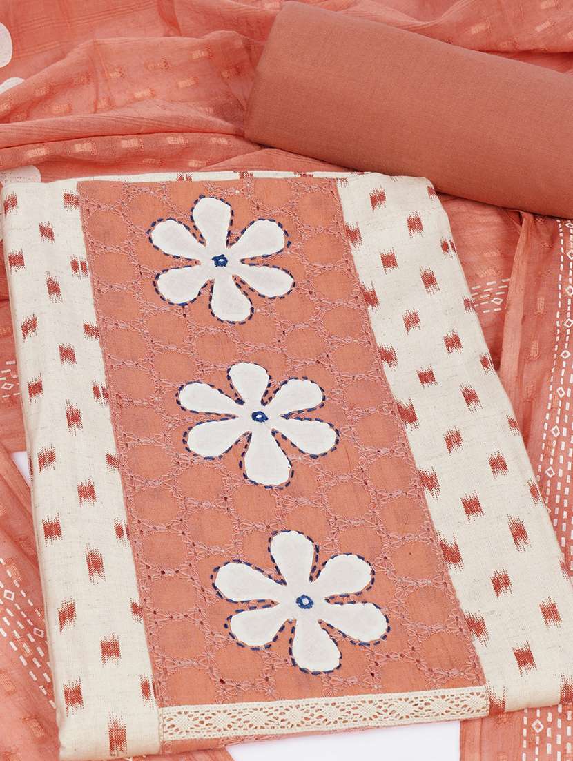 Women Self Design Unstitched Suit Set - 22502603 -  Standard Image - 1
