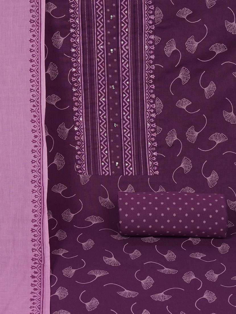 women printed unstitched suit set - 22502609 -  Standard Image - 4