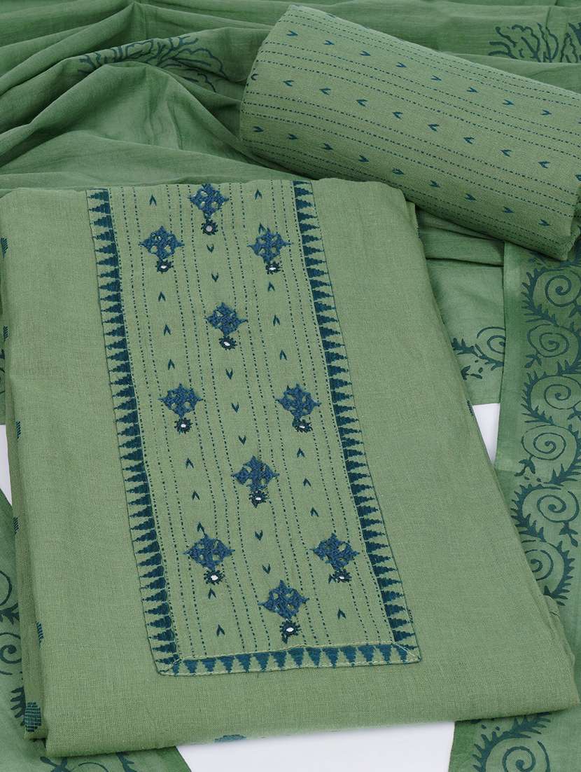 women self design unstitched suit set - 22502612 -  Standard Image - 1